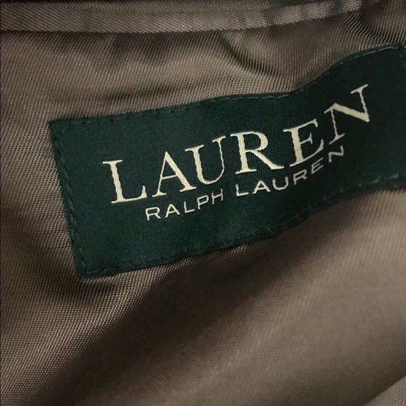 Ralph Lauren checkered wool/silk blazer 46R - Picture 2 of 5